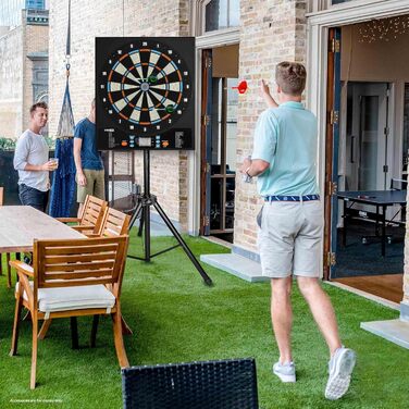 Електронна мішень для дартсу CyeeLife з м&39якими дротиками та додатковими аксесуарами, 8 гравців, 34 гри та 255 варіацій ZD01G