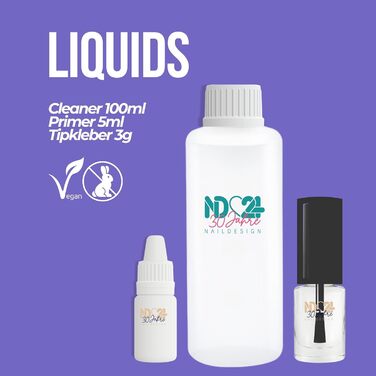 Стартовий набір для манікюру ND24 NailDesign (16 шт.)