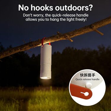 Ліхтар для кемпінгу, акумуляторний світлодіодний ліхтар ємністю 4000 мАг з висувною конструкцією та освітленням 360 з можливістю заряджання для кемпінгу, походів, надзвичайних ситуацій, відключення електроенергії, білий