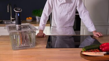 Контейнер LIPAVI C10L-AP Lid C10 Sous-Vide, виготовлений для сімейства Anova Precision Size - підходить для C10 Anova Precision