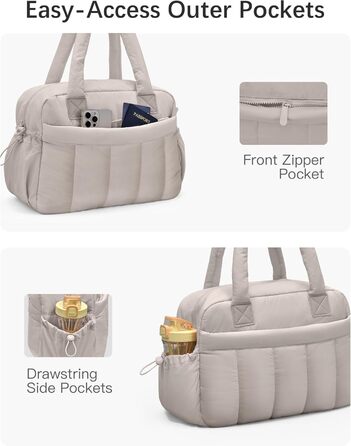 Дорожня сумка oscaurt, спортивна сумка, велика сумка для вихідних, ручна поклажа з косметички, дорожня сумка, сумка для лікарні, для народження, фітнесу, роботи, верблюжої шкіри