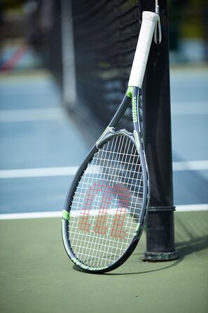 Тенісна ракетка Wilson Tour Slam Adult 27" 312 г L2 (4¼") сіро-зелена V-Matrix XL голова 110" для початківців та рекреаційних гравців офіційний Wilson USA оригінал 2025