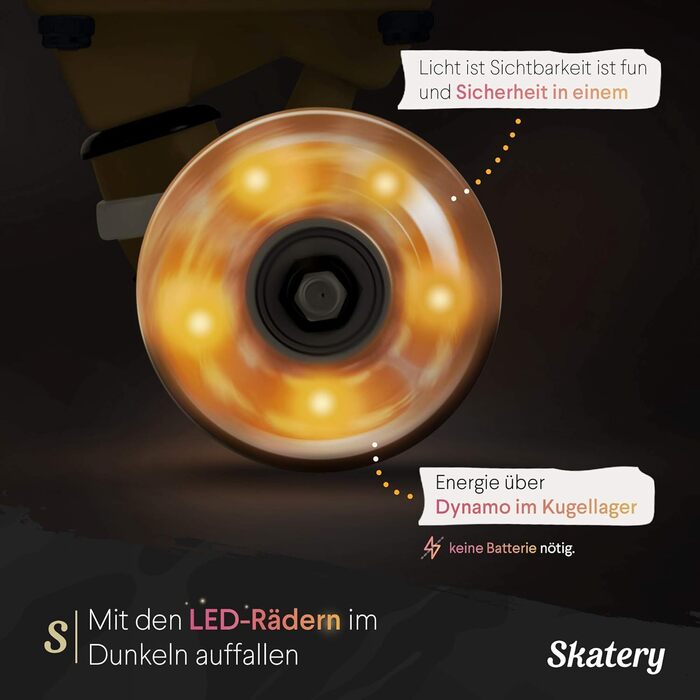 Прикольний професійний скейтборд для дітей, хлопчиків, дівчаток, підлітків та дорослих Fun Pro 22" Mini Cruiser Skateboard – Blue Gold