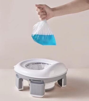 Складний дитячий горщик PandaEar для подорожей Дорожній горщик для дитячого унітазу, сидіння для унітазу сидіння для унітазу дитяч