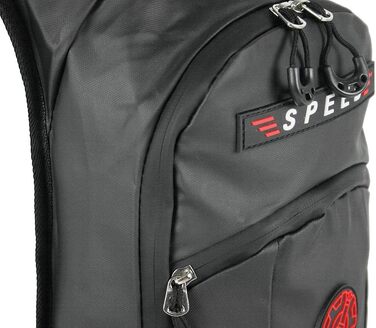Рюкзак Bag Street "Speed", 42x25x14 см, Водонепроникний, Текстиль/ПВХ, Чорний матовий