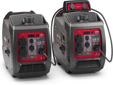 Бензиновий інверторний генератор Briggs & Stratton PowerSmart P2400 — 2400 Вт / 1800 Вт, надтихий, портативний, 230 В