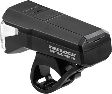 Комплект велосипедних ліхтарів TRELOCK LS 480 LIGHTHAMMER 80 LUX задній ліхтар LS740 з функцією стоп-сигналу Функція заряджання через USB Видимість 100 м Світлодіодний індикатор заряду батареї Схвалено StVZO