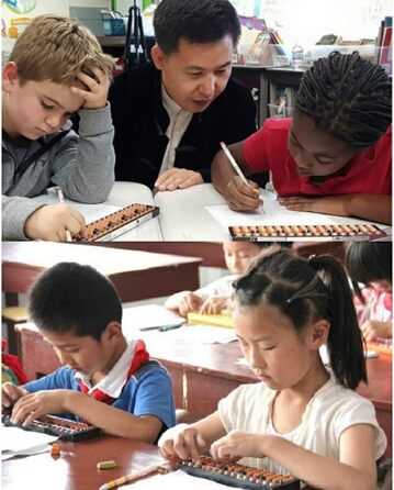 Рахівниця китайська старовинна 13-значна математична рахівниця Соробан Інструмент для дитячих математичних обчислень для дітей, як