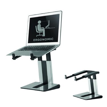 Підставка для ноутбука Newstar NSLS200, 10-16, до 5 кг, сріблясто-чорна, 9287917000