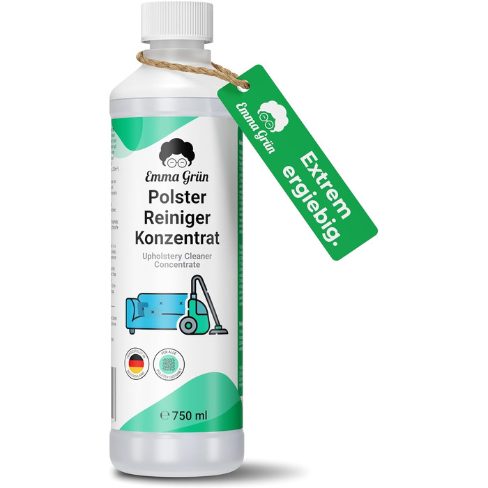 Потужний пилосос Засіб для чищення килимів, диванів і текстилю - ідеально підходить як засіб для чищення Вологий пилосос - Ефектив