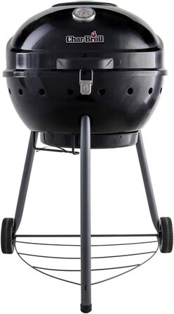 Кульковий гриль Char-Broil Kettleman для рівномірного нагріву та економії вугілля