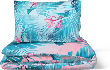 Постільна білизна Jay Franco Disney Lilo and Stitch з квітковим принтом для однієї особи - комплект дитячої постільної білизни, вк