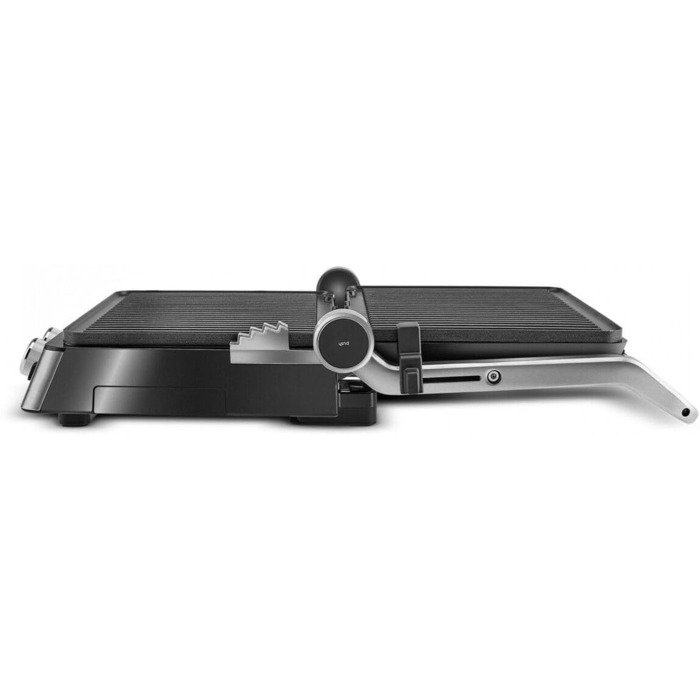 Сендвічниця 3 в 1 Karaca Compact Steel Sear & Grill Inox 2008 електрогриль, тостер та контактний гриль із швидким нагріванням, регулюванням температури та висоти, нержавіюча сталь