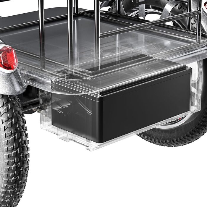 Електричний триколісний велосипед cysum для дорослих, 16-дюймовий складаний 3-колісний електровелосипед, акумулятор 48 В 22 Аг, запас ходу до 120 км, вантажний електротриколісний велосипед, вантажопідйомність 150 кг