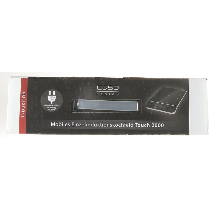 Одна індукційна варильна поверхня, 2000 Вт, автоматичне визначення горщика, 10 рівнів температури, 10 рівнів потужності, таймер до 180 хв, склокерамічна поверхня, температура приблизно 60 240 C Одинарна індукція Чорний, Сріблястий, 2000 -