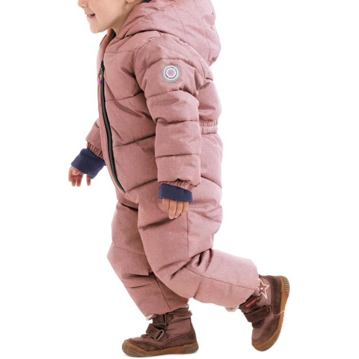 Дитячий міні-комбінезон Killtec унісекс з пуховим принтом та капюшоном 98-104 рожевий