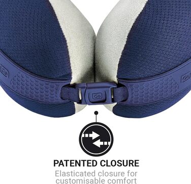 Подушка для шиї Go Travel Memory Dreamer - чорна