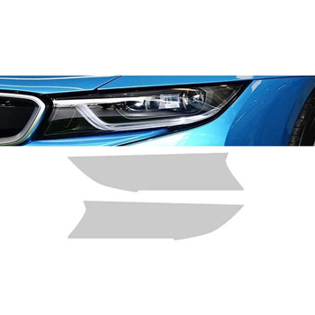 Плівка для автомобільних фар Zuphte для BMW i8/2014-2020, прозора плівка для фар з TPU переднього світла автомобіля