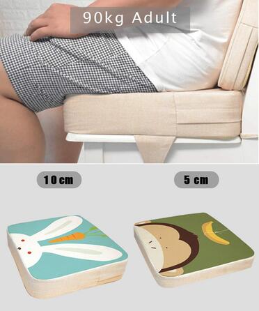Дитячий бустер сидіння подушка стілець, Fansu Baby портативний сидіння подушка мультфільм дизайн квадратний регульований розбірний