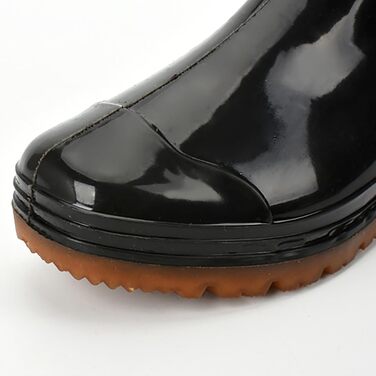 Чоловічі гумові чоботи до литок, водонепроникні, нековзні, гумові чоботи, потовщена підошва, водне взуття, для активного відпочинку, риболовлі, садівництва, бруду, розмір 41 EU A