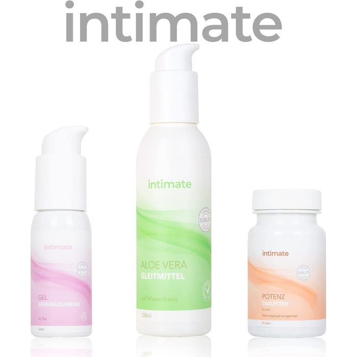 Гель-лубрикант Intimate Aloe Vera, 150 мл, для жінок