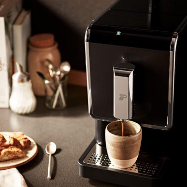 Автоматична кавоварка Tchibo Esperto Caff для Caff Crema та Espresso, антрацит Anthracite Esperto Caff