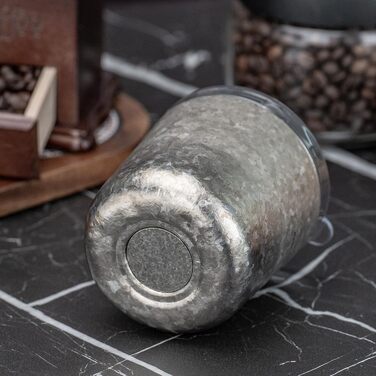 Титанова кружка Boundless Voyage з подвійними стінками та кришкою, 240 мл, надлегка, для чаю, кави, використання на свіжому повітрі, кемпінгу, пікніків, походів, подорожей, домашнього використання, Ti3238D