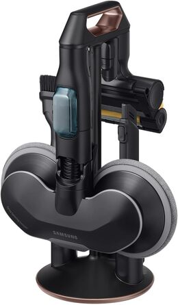 Бездротовий пилосос Samsung Bespoke Jet Plus Battery Wet & Clean, телескопічний, універсальна станція для прибирання, вкл. запасну
