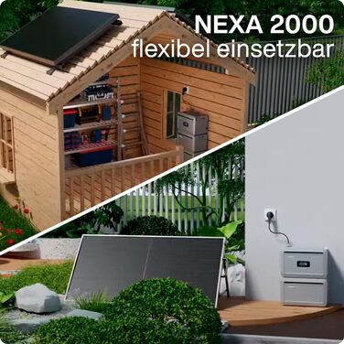 Інверторна система зберігання енергії - універсальне рішення для балконної електростанції з Wi-Fi, 2000