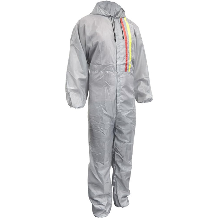 Комбінезон робочий захисний багаторазового використання, сірий, розмір XXL