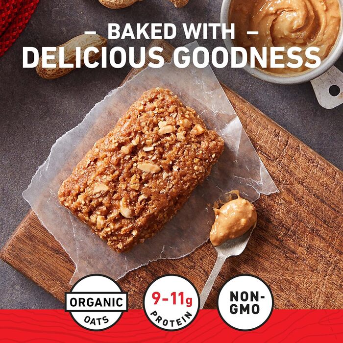 Енергетичні батончики Clif Bar Crunchy Peanut Butter, 12 батончиків / коробка Crunchy Peanut Butter 12 шт. (1 упаковка)