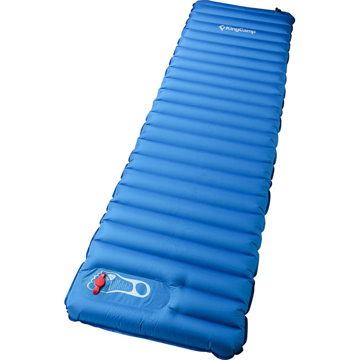 Легкий повітряний насос для трекінгу, матово-блакитний - один розмір