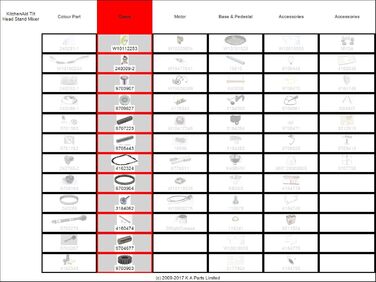 Аксесуари для міксера KitchenAid, ущільнювальна пластина корпусу редуктора, відома за 4162324, 9709511