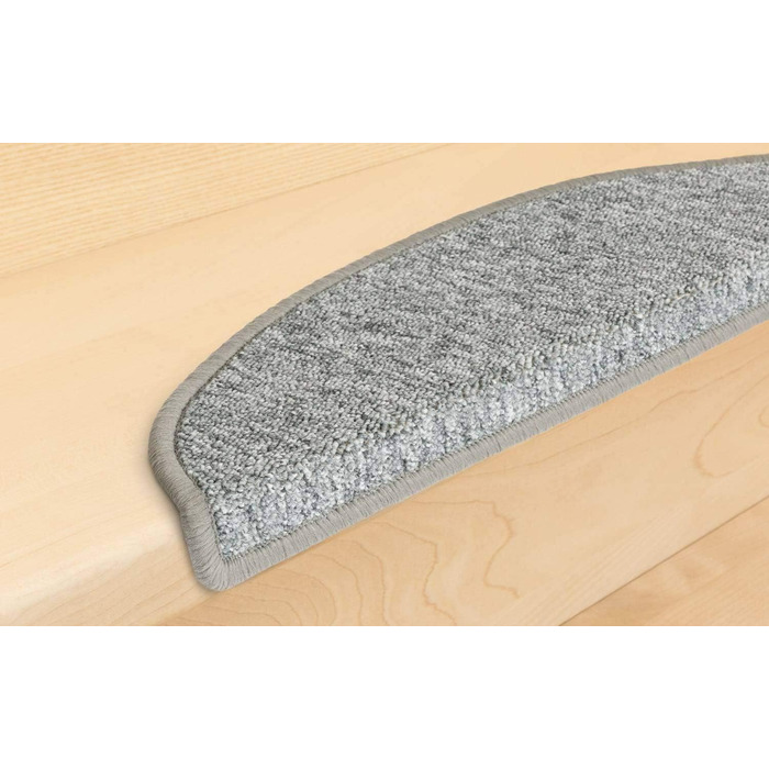 Килимки для сходів Kettelservice-Metzker малого формату для компактних сходів/гвинтових сходів 55x15x3,5 см, сірий 14 шт. 14 шт. с