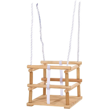 Гойдалка з решіткою для вулиці - регульована по висоті 140-210 см - схвалена TV/GS - максимальне навантаження 20 кг, деревина бере