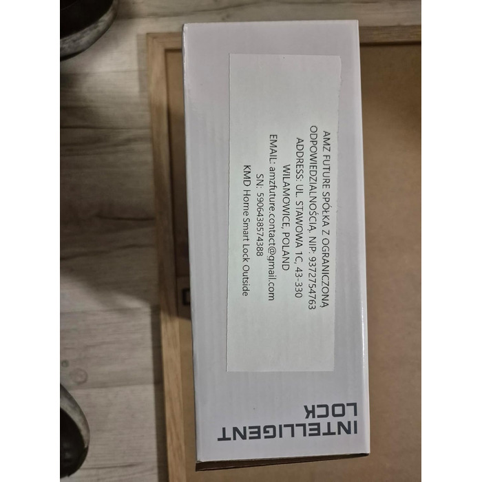 Електронний дверний замок Smart Lock - дверний замок із кодом, відбиток пальця дверного замка, додаток, картка та ключ, водонепроникний дизайн, автоматичний замок, для дверей товщиною 30-60 мм