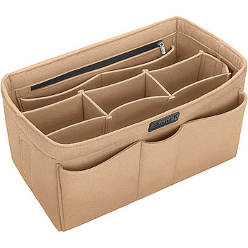 Організатор Ropch Bag для жіночої сумки, багатофункціональний органайзер для косметики, органайзер для сумки для підгузників, беже