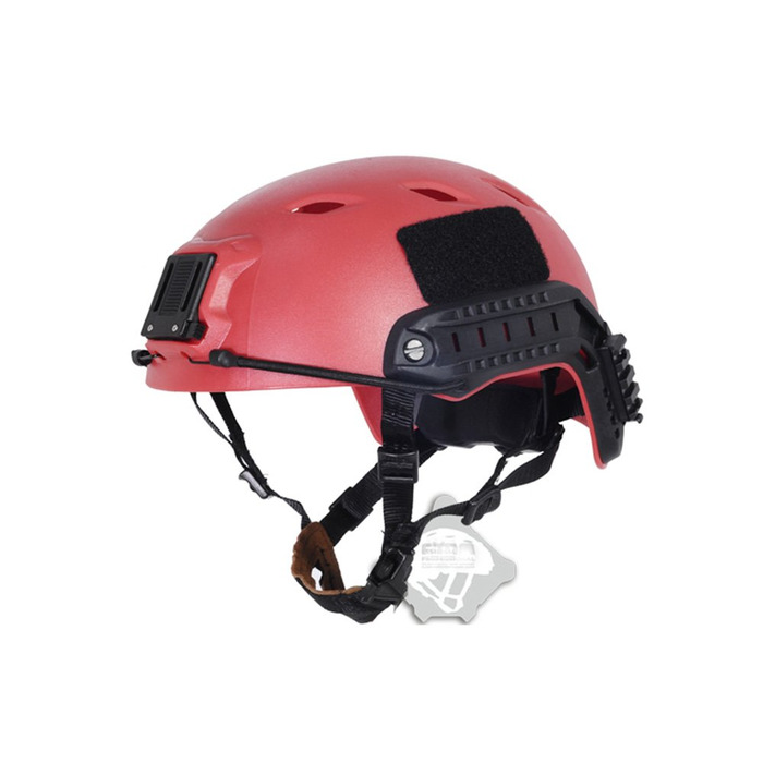 Універсальний тактичний легкий шолом OPS Fast Base ABS Jump Military RED L/XL TB285