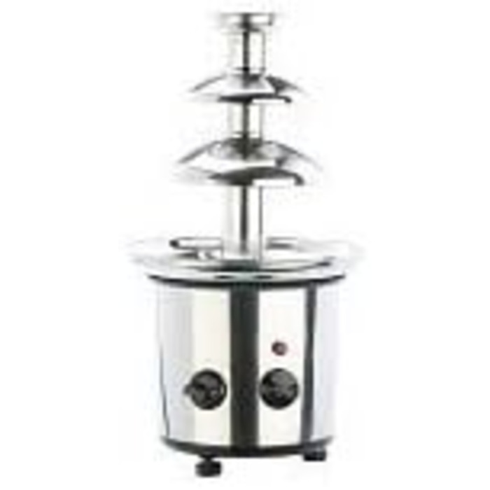 Шоколадний фонтан Rosenstein & Shne Шоколадний фонтан з нержавіючої сталі, 250 Вт (шоколадний фонтан, кімнатний фонтан)