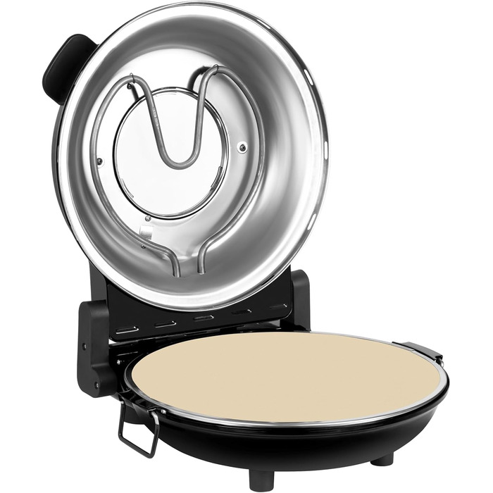 Домашня піч для піци Teesa SUPREME, потужність 1200 Вт, температура 80400 C, діаметр 32 см, вікно в кришці, TSA3231