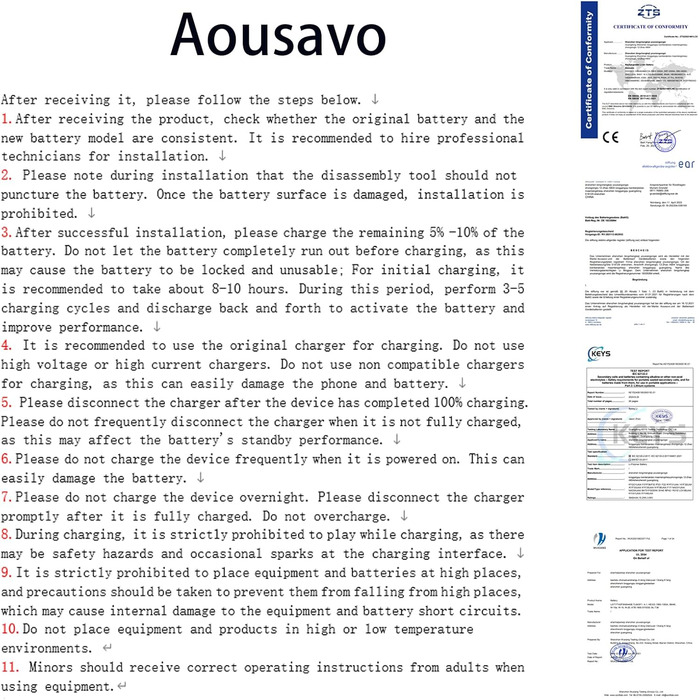 Замінний акумулятор, сумісний з Garmin Zumo 660, 650, 600, 361-00038-01