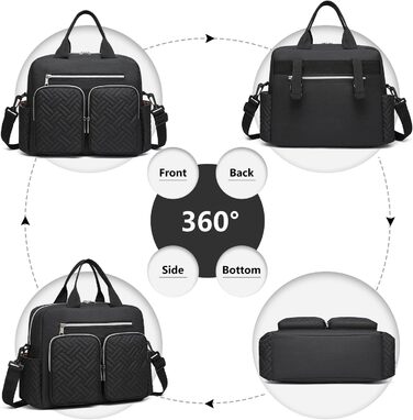 Сумка для пеленання дитини, стильна, для мами і тата, дорожня сумка-трансформер з ізольованими кишенями чорна