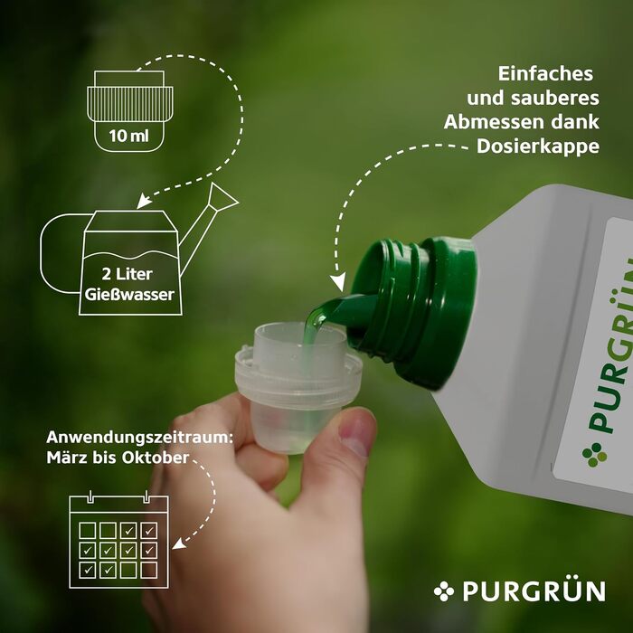 Гідропонне добриво Purgrn 1 л Швидкодіюча мінеральна формула Преміальне рідке добриво з мікроелементами NPK 736 Зміцнює резистентність Для здорового росту