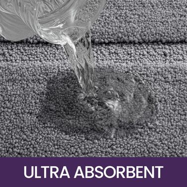 Килимок для ванної кімнати 60 x 110 см, нековзний килимок для ванної кімнати, що миється, м'який килимок для ванної, килимок для в