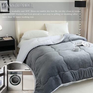 Пухнаста шерпа-флісова ковдра 150x200 см Тепла фланелева ковдра Дитяча шерпа-флісова ковдра М&39яка тепла флісова ковдра Товста ковдра для дивана на зиму Пухнаста шерпа-вовняна ковдра для дивана Важка сіра 150x200 см