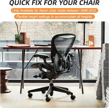 Міцний циліндр газової пружини для гідравлічних поршнів Herman Miller Aeron Chai 4 з 172,4 кг, заміна циліндра газової пружини для офісного крісла