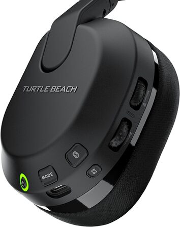 Бездротова ігрова гарнітура Turtle Beach Stealth 600 Black для ПК з 80-годинним часом, 50-міліметровими динаміками та Bluetooth для ПК, PS5, PS4, Nintendo Switch і мобільного 600PC