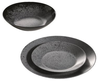 Тарілка десертна Luminarc Slate Black, 18 см (6788146)