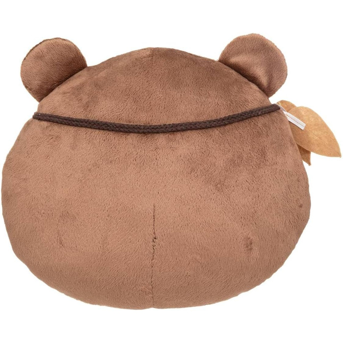 Дитяча подушка ведмедик - коричнева - каштаново-коричнева