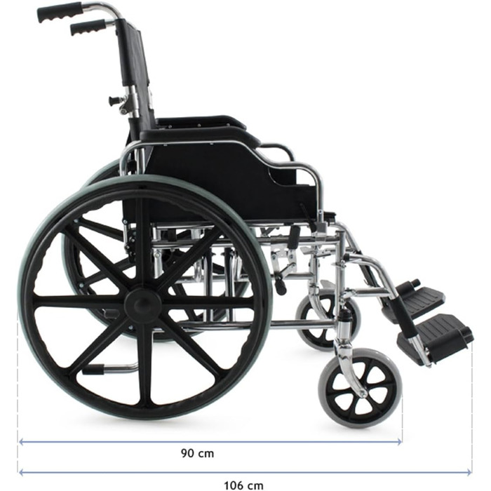 Крісло колісне QUIRUMED PRO, 106 x 63 x 95 см